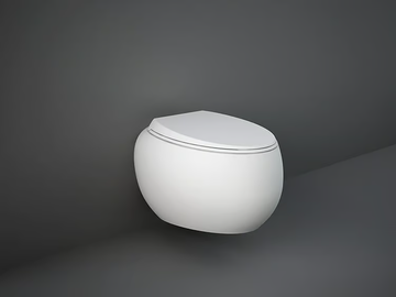 RAK-CLOUD - Wall-hung ceramic toilet by RAK Ceramics - view 2